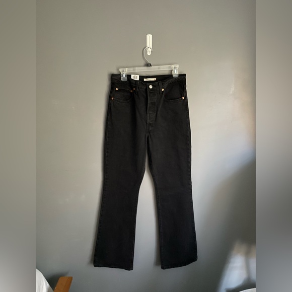 NWT Levi’s Ribcage Bootcut Jeans Womens Size 30 - Picture 2 of 5